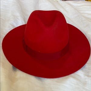Lack of Color Red Hat (S)